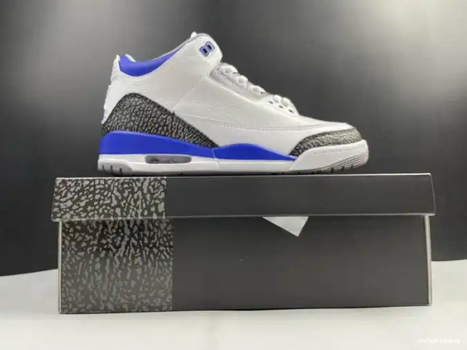 Jordan 3 Racer Air CT8532-145 Blue 0529